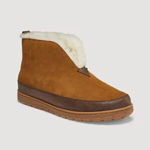 Eddie Bauer Men's Shearling Boot Slippers Men’s 9